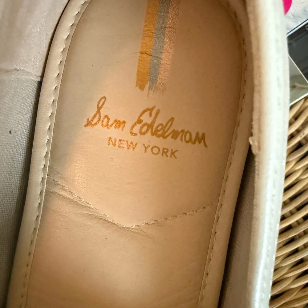 Sam Edelman Elegant Cream Espadrilles Sz 8.5 - Picture 7 of 10
